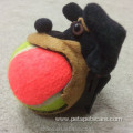 Removable dog tennis ball holder Dog Chew Toy
